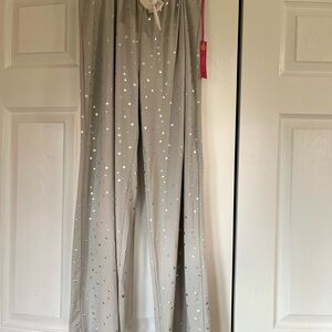 Macbeth Collection by Margaret Josephs Starry Gray Wide Leg Pants